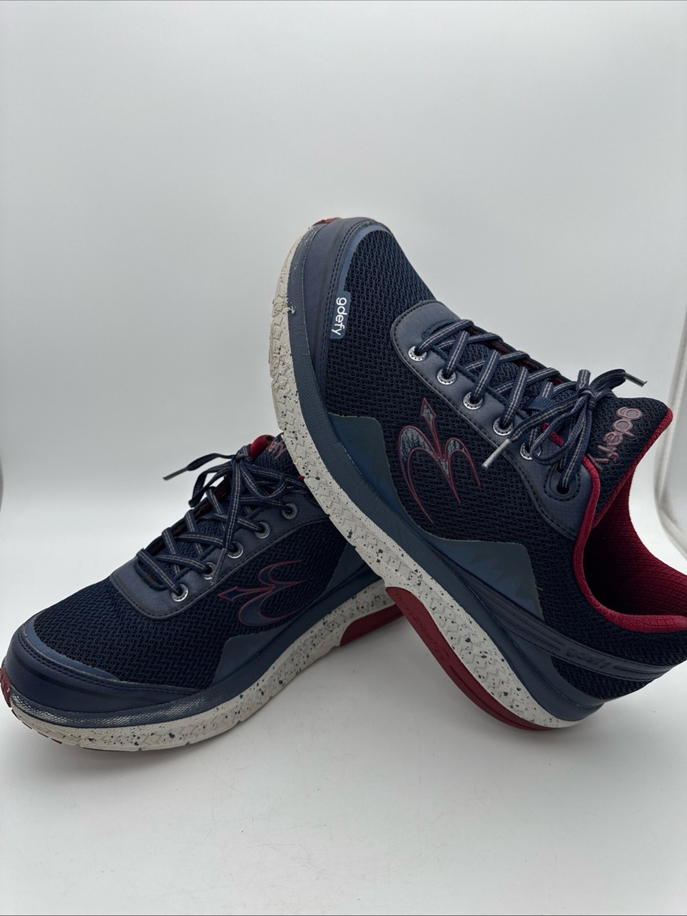Gravity Defyer GDEFY Orion Men's Size 11 Navy Blue Walking Comfort Shoes